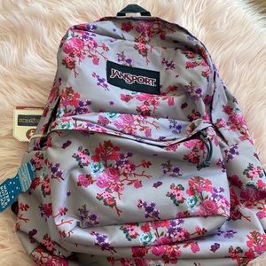 Jansport floral backpack brand new!